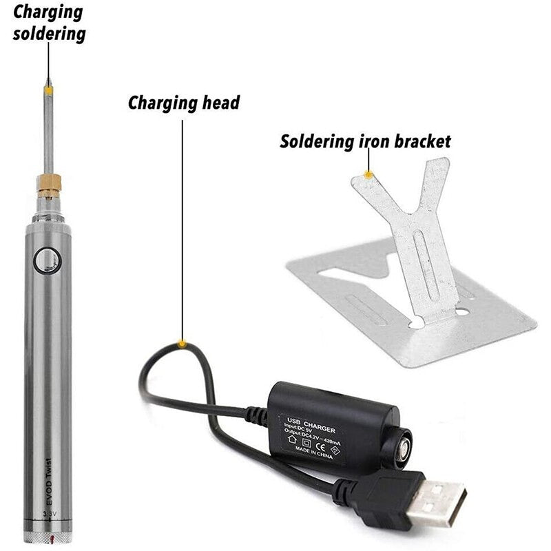 Wireless Charging Soldering Iron